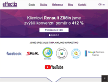 Tablet Screenshot of effectix.com